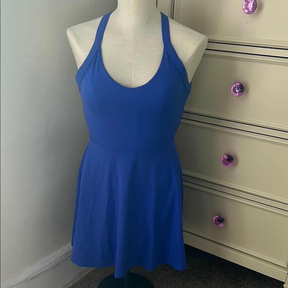 NWOT Blue Athletic Skort Dress